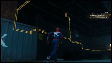 where is the junction box located in spider man|spiderman junction box puzzles.